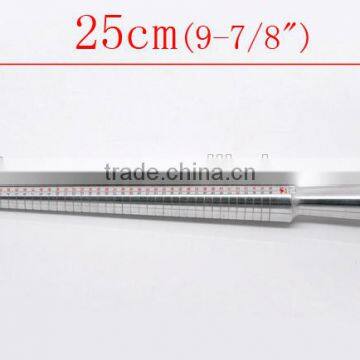 High Quality Measuring Stick ,4-Scale Alumium Ring Finger Sizer photo-2