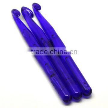 Wholesale 5PCs 12mm, 14.8cm Long Acrylic Crochet Hook photo-3