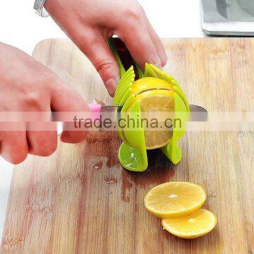 Vegetable Cutter Slicer Tomato Onion Slicer Holder Food-Grade Plastic Fruit Vegetable Cutters Kitchen Gadgets Slice KC1365 photo-3