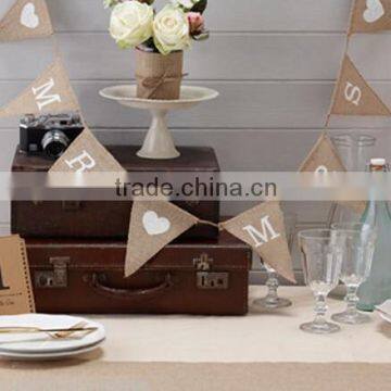 Mr & Mrs Bunting Wedding Decor , Top Table Decor photo-2