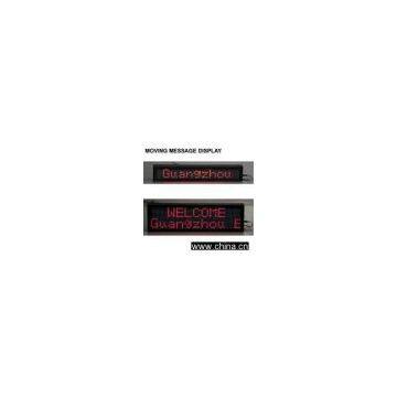 Led Moving message display