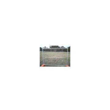 hot galvanizing temporary crowed fence
