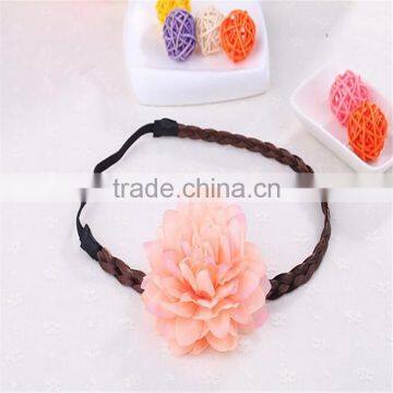 Hawaii Flowers Wig Hairband Wreath Hair Hoop Beach Bohemian Hairpin Fashion photo-5