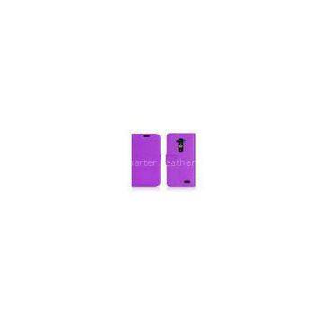 Purple Custom LG G Phone Covers , Plain Universal Phone Cases