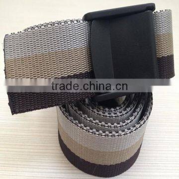 PP webbing belt Material with plastic buckle