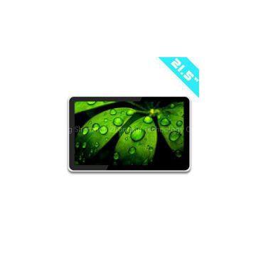 21.5inch HD Panel Advertising Player Digital Signage Advertising Media Player With 3G And GPS Function