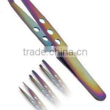 Nice patterm printing tweezer stainless