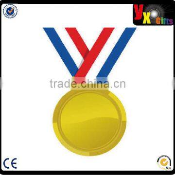 Custom-made enamel color alloy medals and trophies china