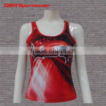Polyester High Quality Womens Sports Tank Top photo-3
