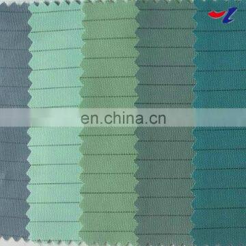 5mm stripe polyester esd fabric for cleanroom overalls