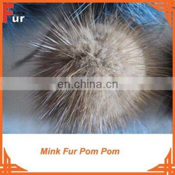 For Keychain / Hat / Bag Mink Pom Poms