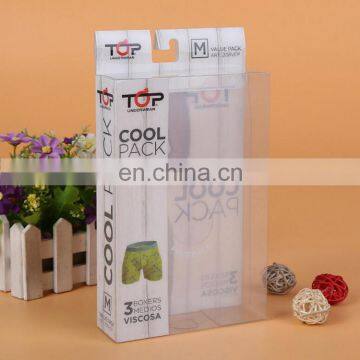 Factory Custom PVC Transparent High Grade Vareity Sizes Boxes,plastic Clear Pvc Underwear Packaging Box photo-3