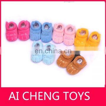 Wholesale cheap soft plush shoes for newborn baby