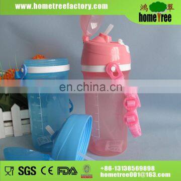 500ml Children Plastic Water Bottle Spout Cap Push Pull photo-3
