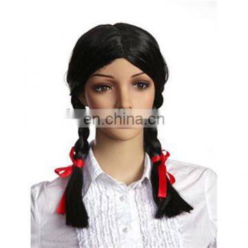 MCW-0390 Party Masquerade synthetic long women Hot straight black braids wig