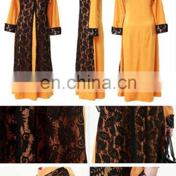 9060# Model Anak Perempuan Umur 10 Tahun Tissu Caftan Latest Design Muslim Dress Burqa Baju photo-3