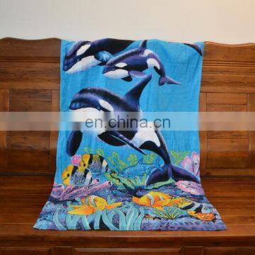 70*140CM Custom Beach Towel Wholesaler Printed Cotton Beach Towel