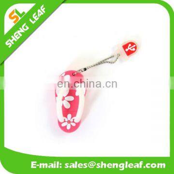 2016 Promotional Gifts Custom Rubber Slipper Shaped Mini Cute Usb photo-6