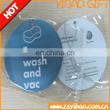 Customized Fashional Design paper card air freshener with various shape and perfume