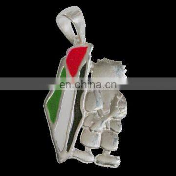 Fashion Jewelry Engrave Logo Palestine Bracelet photo-3