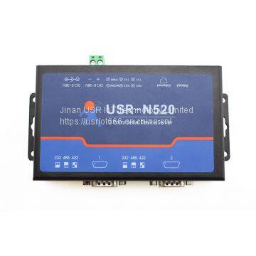 Industrial Serial to Ethernet Converter, 2 Ports photo-3