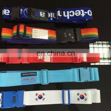 Long Cross Luggage Straps Suitcase Belts Travel Tags Accessories