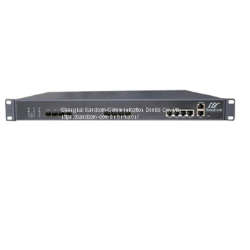 4-портная миниатюрная система GEPON OLT с 4GE + 4SFP восходящим линком