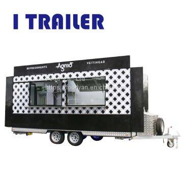 Mobile Kitchen Food Van Travel Trailer for Sale photo-2