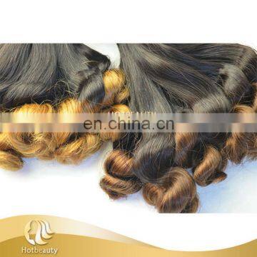 Raw On Sale Unprocessed Ombre Spring Curl Brazilian Hair Wholesale