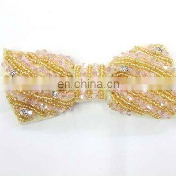 2013 newest beaded handmake butterfly hair comb hair headband hair pin hair accessory garment accessory