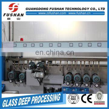 CE Certified 10 Motors Glass Double Edging Machine With Low-e Weeding With Long-term Technical Support photo-3