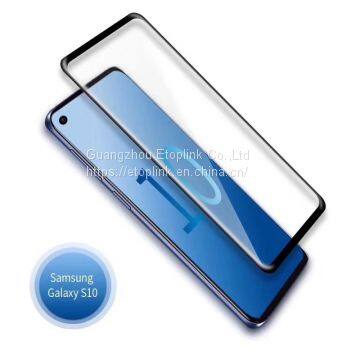 Mobile Phone Screen Protector 3D for Samsung S10 S10 Plus Tempered Glass Film Clear in Stock photo-2