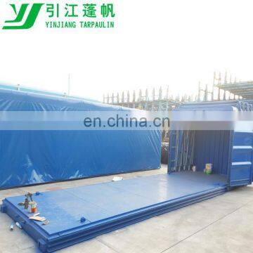 Logistics quick draw tarps system