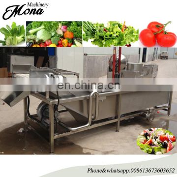 Bubble type salad vegetable washing cleaning machine for sale