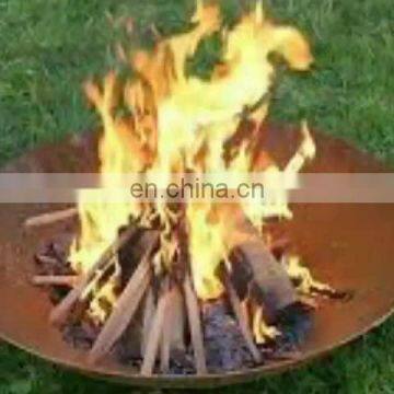 Henan fire pit supplier outdoor garden firepit heater, corten steel fireplace