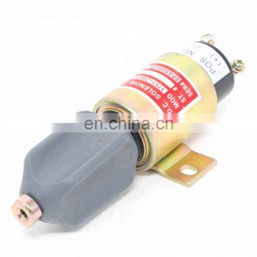 Original 1751-2467UIB1S5A SA-3933-24 SA-3766T-24 24V Stop Solenoid For Cummins 3864274 1751-24E7U1B1S5A