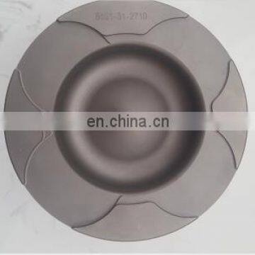 6D125 Diesel Engine Parts Cast Aluminum Piston With Valve Hole 6151-31-2710 for Excavator photo-3