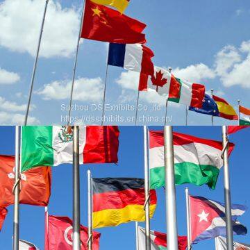 Swooper 100%Polyester Custom 3x5FT All Countries Flags photo-3