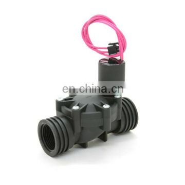 2/2 way pilot type G3/4" garden irrigation plastic solenoid valves