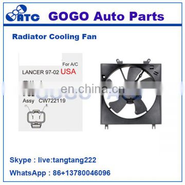 12v DC CAR Radiator A/C Cooling Fan Motor for LANCER 97-02 OEM CW722119