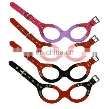 Eyeglass Shaped Pet Collar Leash Training Dog Pulling Rope Pet Neck Chain Pet Supplies photo-2