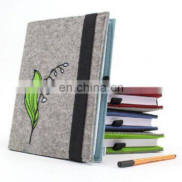 Felt Ring Binding Cover a5 a6 Note-book Journal Diary Planner photo-2