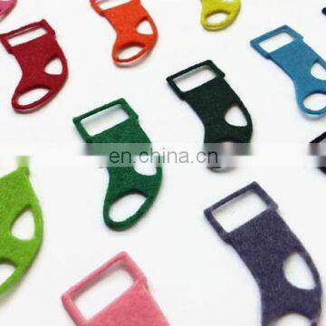 Factory Supply Polyester Felt Christmas Stocking Die Cut for Christmas Decorations photo-4