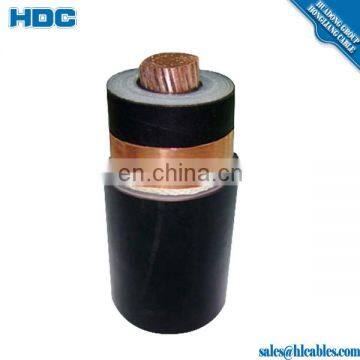 Power Cable 1Cx#500kcm XLPE 15KV cu/xlpe/CWS/CTS/PVC single copper core XLPE insulated with water blocking powder PVC PE sheath