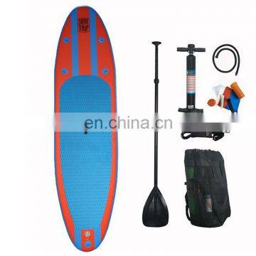 Red and Blue Inflatable Stand Up Paddle Board Yoga