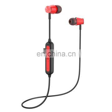 Magnetic design wireless earphone with TF card adapt to different sports environment