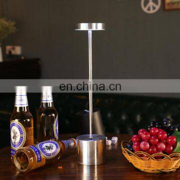 Hot Selling 7W Modern Dercorative Metal Table Lamp Usb Rechargeable Gold Touch Sensor Led Luxury Table Lamp