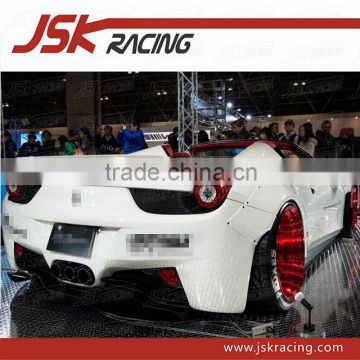 HOT SALE L STYLE CARBON FIBER REAR DIFFUSER FOR FERRARI 458