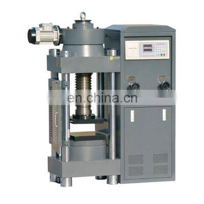 YES-3000D 3000KN Concrete Compression Tester/ Construction Lab Equipment/Hydraulic Cylinder Pressure Test