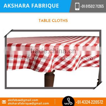 2016 Widely Used Standard Table Cloth in Large Size from Worldwide Manufacturer